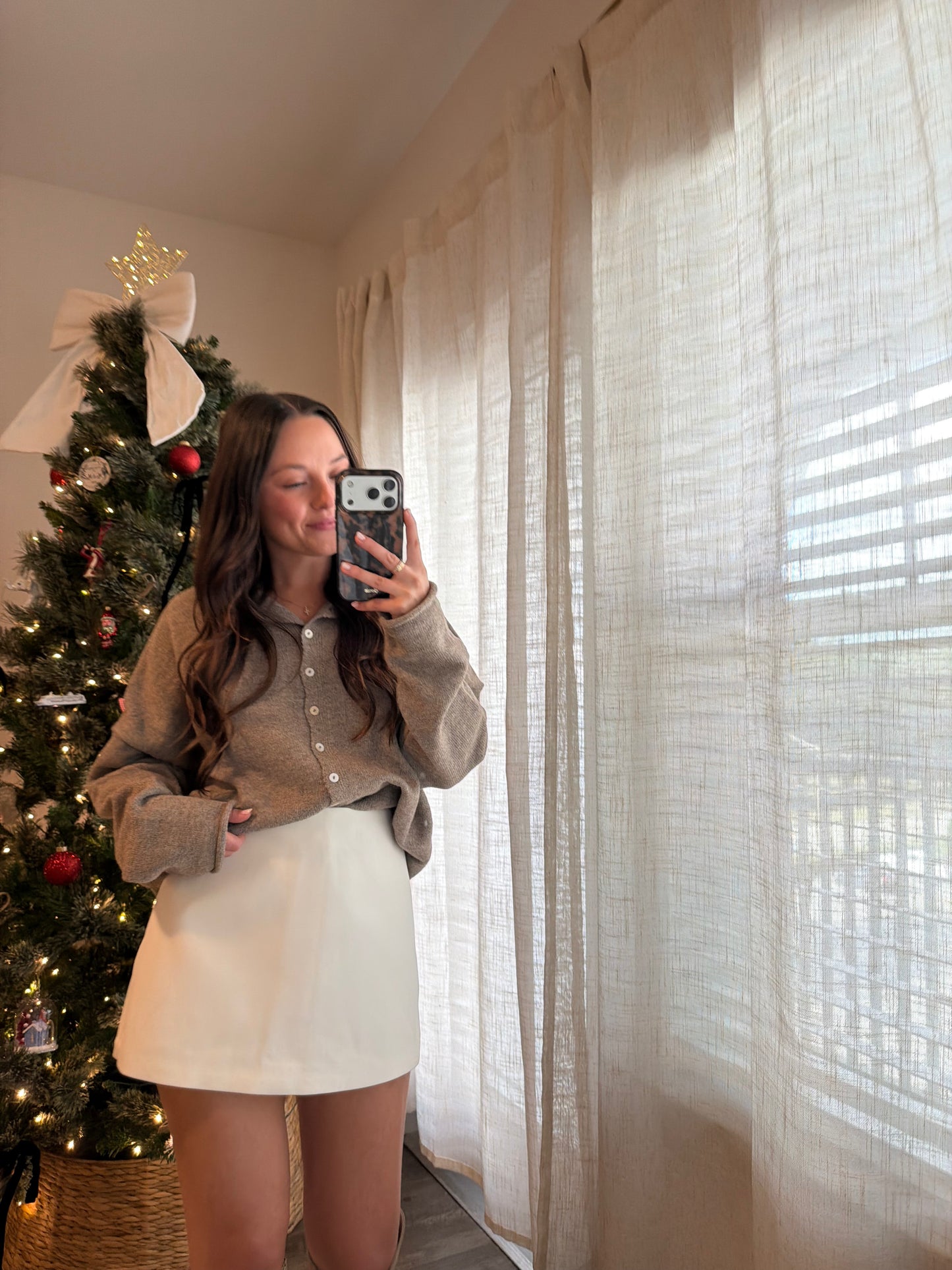 Kylie Cardigan - Taupe