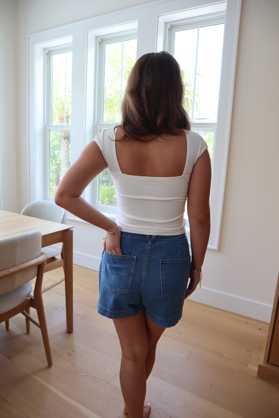 Boatneck Short Sleeve Shirt