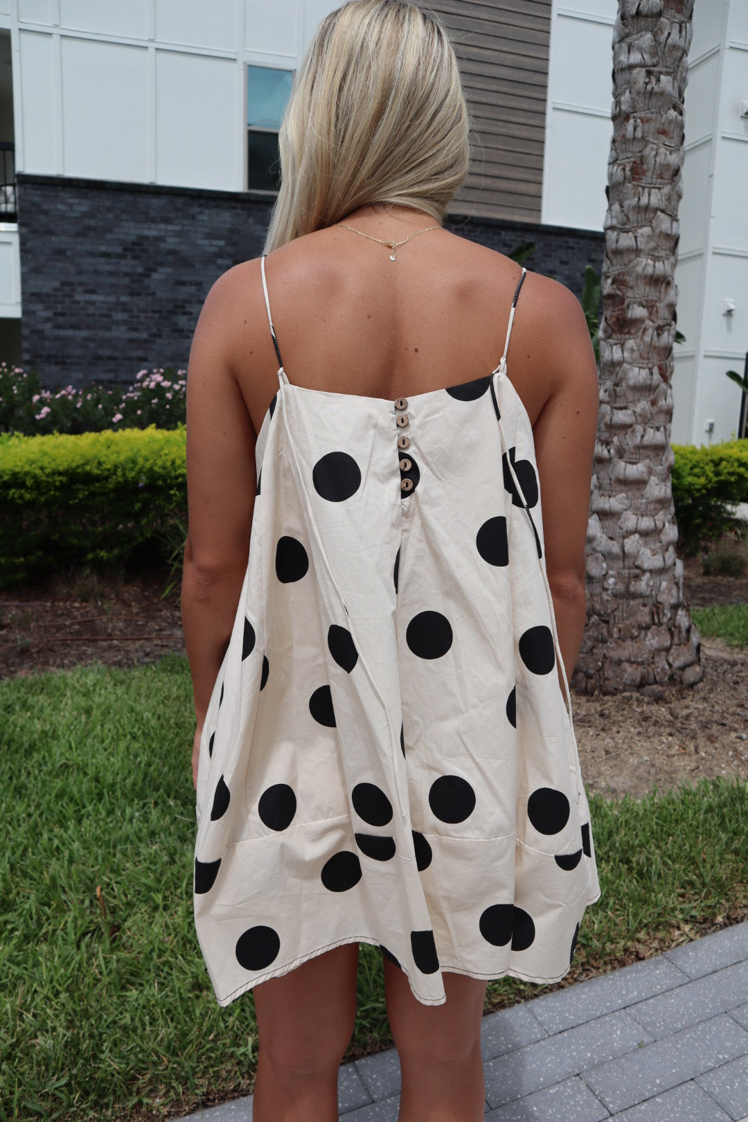 Polka Dot Swing Dress