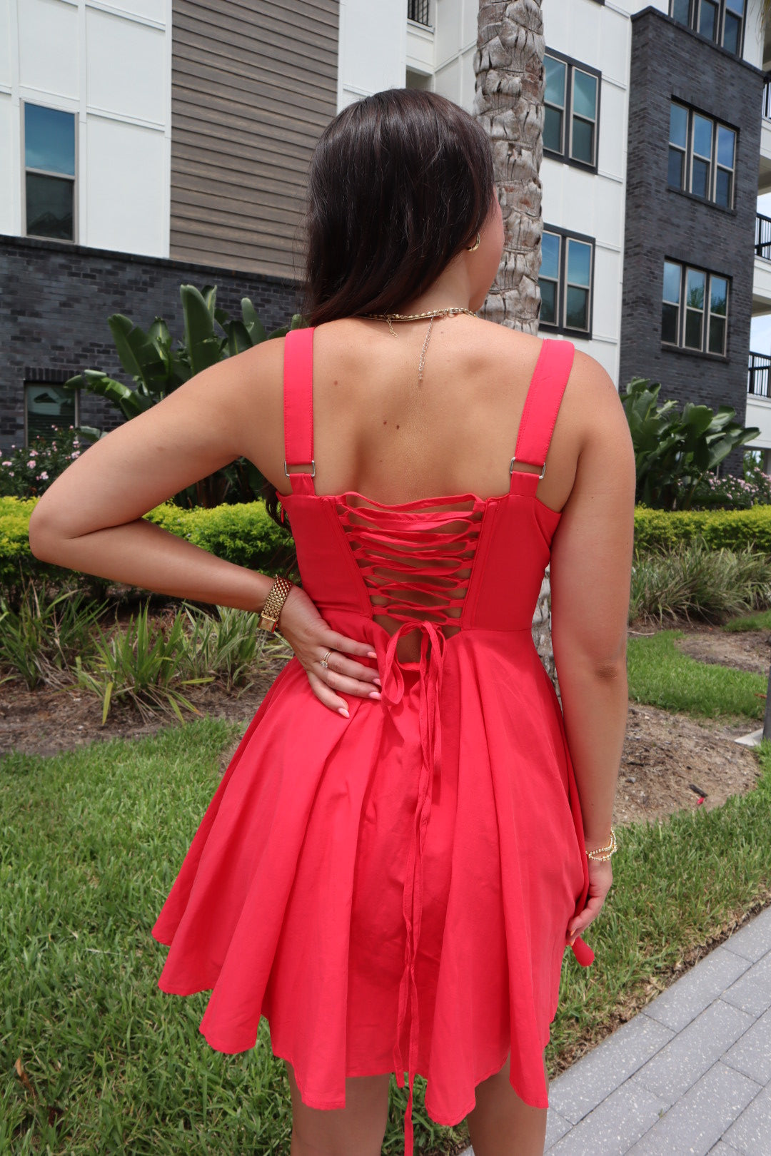 Corset Mini Dress