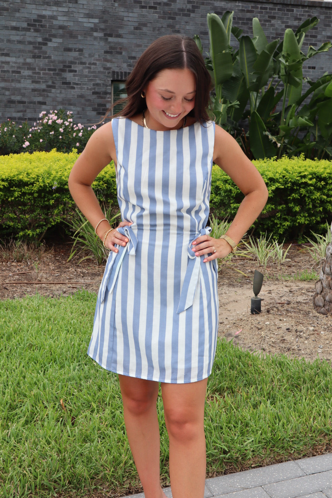 Striped Mini Dress