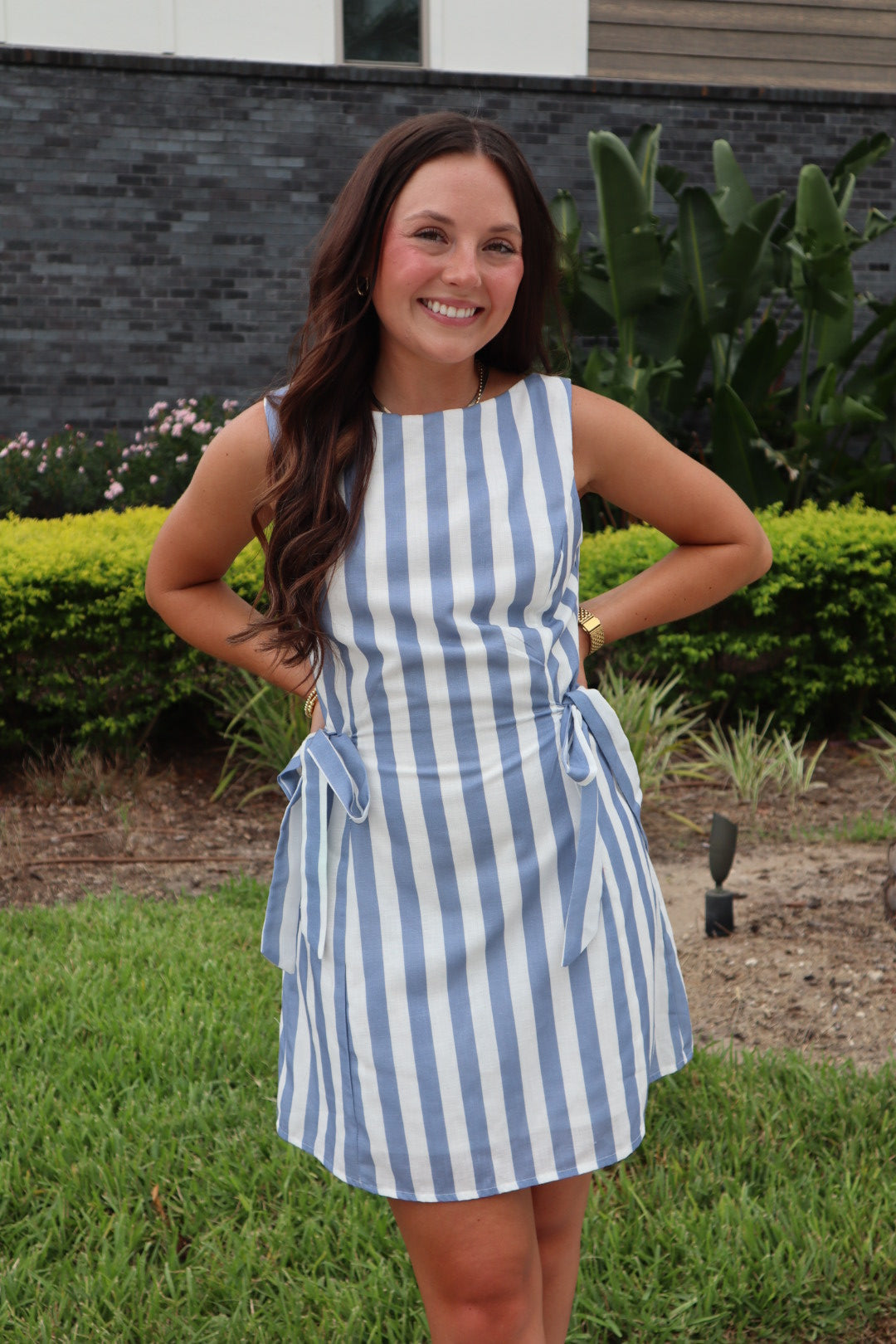 Striped Mini Dress