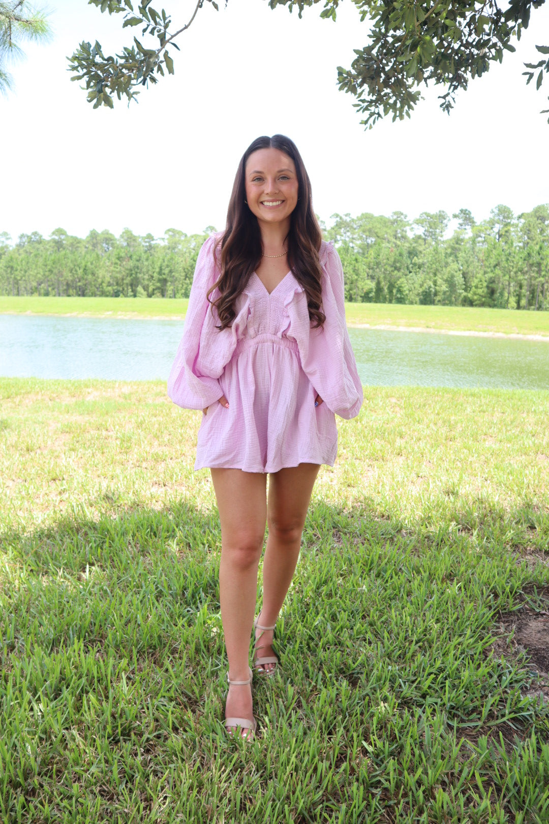 Sophia Gauze Romper