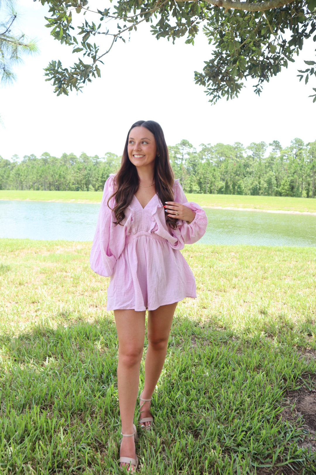 Sophia Gauze Romper