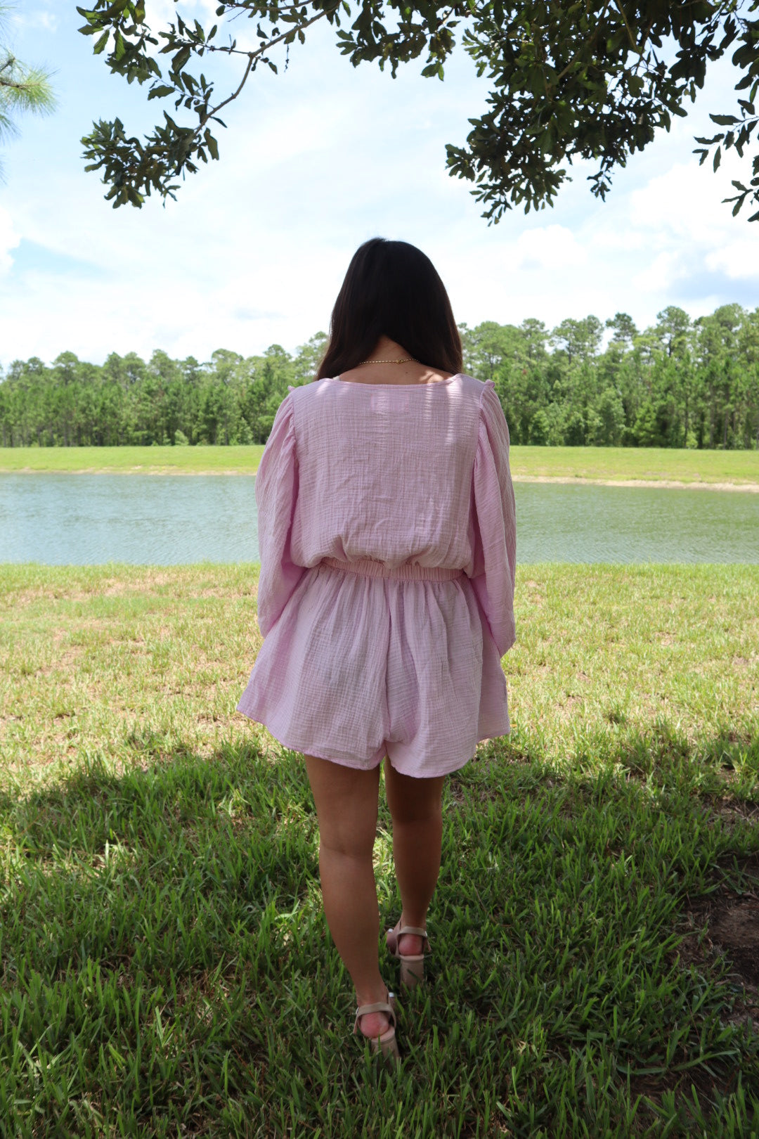 Sophia Gauze Romper