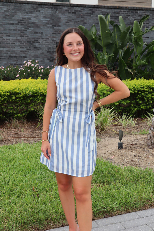 Striped Mini Dress